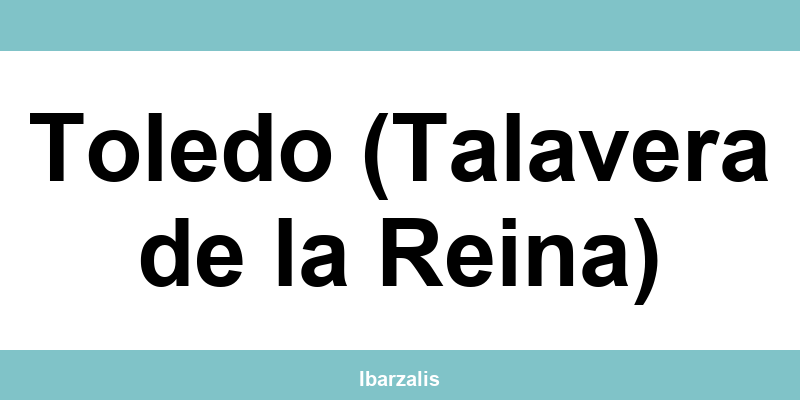 Teléfono directo de la oficina Zeleris en Toledo (Talavera de la Reina)