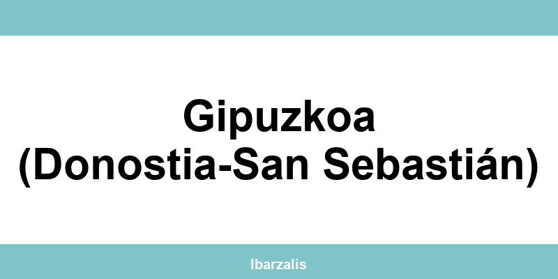 Teléfono directo de la oficina Zeleris en Gipuzkoa (Donostia-San Sebastián)