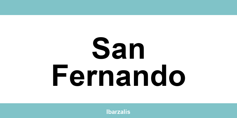 Teléfono directo de la oficina Zeleris en San Fernando